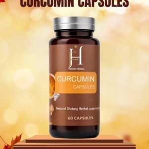 "CURCUMIN CAPSULES" (60 CAPSULES) "Curcumin Capsules: Harnessing the Power of Turmeric for Optimal Health"